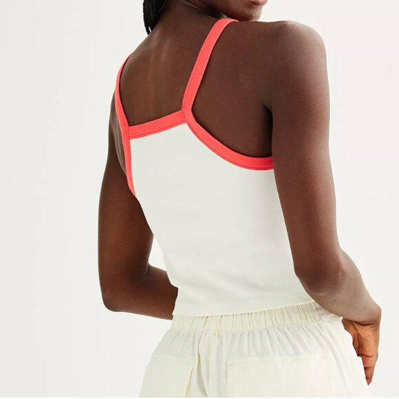 Juniors'  Large SO® Palm Tree Graphic Cropped Tank Top NWT - Picture 4 of 6